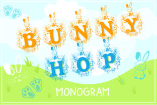 Bunny Hop Monogram