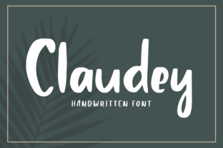 Claudey: A Handwritten Font That Balances Expressiveness and Control