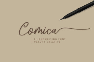 Comica Script: Elegant Handwritten Typography for Meaningful Design