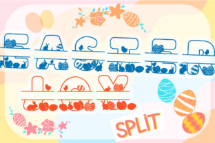 Easter Joy Split: A Smart Font for Crafters