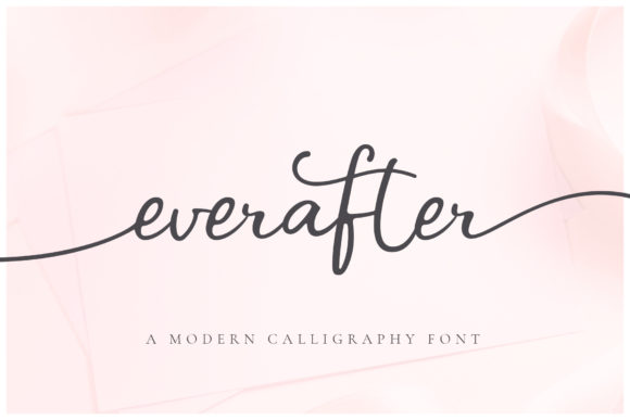 Ever After: A Modern Script Font for Romantic Vinyl Designs