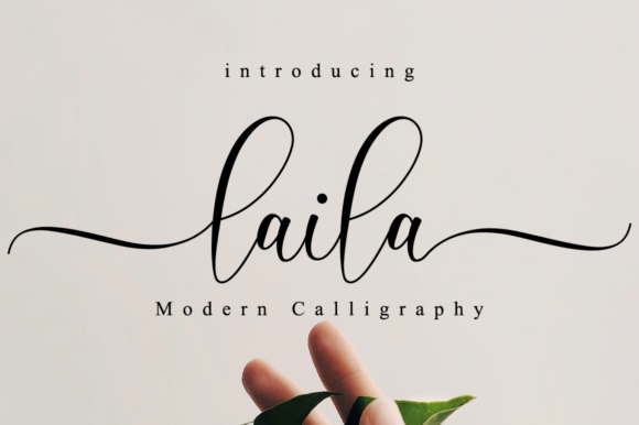 Laila Script: Elegant Handwritten Charm