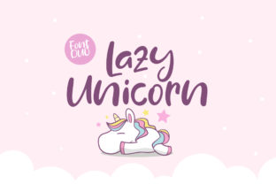 Lazy Unicorn: A Bold Script Font for Creative Execution