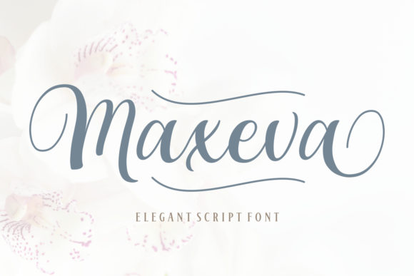 Maxeva Font: Elevate Your Designs with Elegant Handwritten Typography