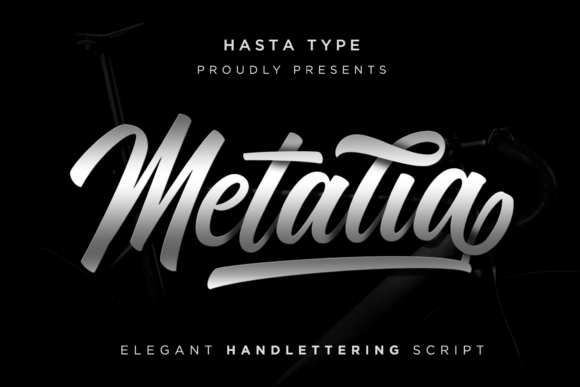 Metalia: A Modern Handwritten Font for Elegant Design