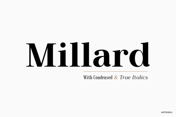 Millard: A Modern Serif for Real-World Design