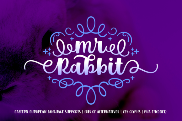 Mr. Rabbit Font: Festive, Bold & Versatile