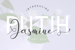 Putih Jasmine Duo: The Elegant Script & Modern Sans Serif Font Pair That Elevates Design