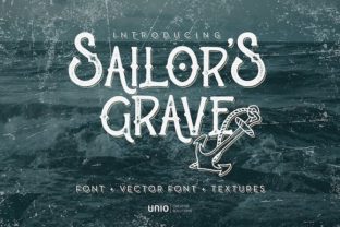 Sailor’s Grave: A Raw, Authentic Vintage Font for Designers Who Value Character Over Perfection