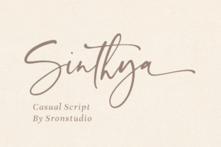 Sinthya: A Natural Handwritten Font That Adds Authenticity—Without the Pitfalls