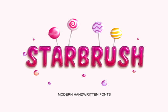 Starbrush: A Handwritten Font with Modern Edge