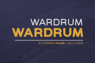 Wardrum: A Bold, Clean Sans Serif for Modern Design That Just Works